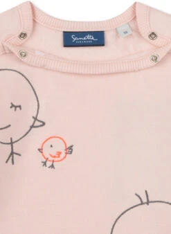 Sanetta Sweatshirt In Rosa -Babyprodukte sanetta sweatshirt in rosa 2
