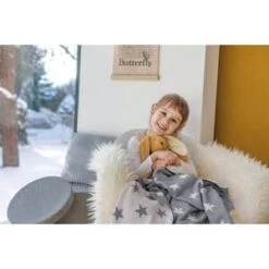 Babydecke Big Star 95x120 Cm In Grau 7 Babydecke Big Star 95x120 Cm In Grau -Babyprodukte schardt babydecke big star 95x120 cm in grau 2