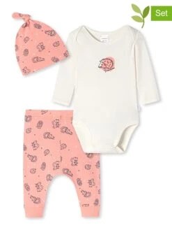 Schiesser 3tlg. Geschenkset In Rosa/ Weiß