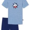 Schiesser Schlafanzug Capt'n Sharky In Hellblau
