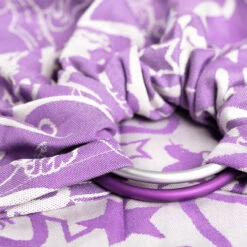 RingSling Magic Violet 80cm -Babyprodukte schmusewolke ringsling magic violet 80cm 3