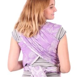 Tragetuch Caribbean Violet 70cm 12 Tragetuch Caribbean Violet 70cm -Babyprodukte schmusewolke tragetuch caribbean violet 70cm 2