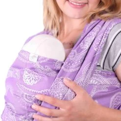 Tragetuch Caribbean Violet 70cm 15 Tragetuch Caribbean Violet 70cm -Babyprodukte schmusewolke tragetuch caribbean violet 70cm 5