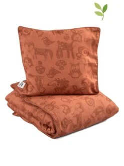 Sebra Bettwäsche-Set "Forest" In Hellbraun - (L)100 X (B)70 Cm