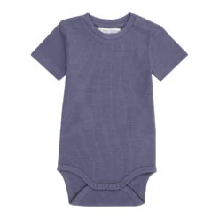 Sense Organics Bio Baby Kurzarm Body "Akela" In Blau