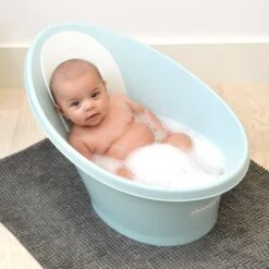 Shnuggle® Shnuggle Babybadewanne Hellblau / Hellgrau -Babyprodukte shnuggle shnuggle babybadewanne hellblau hellgrau 3