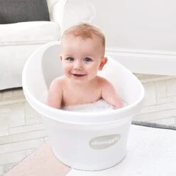 Shnuggle® Shnuggle Babybadewanne Weiß / Hellgrau -Babyprodukte shnuggle shnuggle babybadewanne weiss hellgrau 3