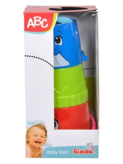 SIMBA Badespielzeug "ABC Eimerchen Mit Stapelbecher" - Ab 12 Monaten -Babyprodukte simba badespielzeug abc eimerchen mit stapelbecher ab 12 monaten 1