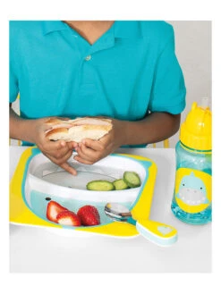 Skip Hop 2tlg. Besteck "Hai" In Gelb/ Silber -Babyprodukte skip hop 2tlg besteck hai in gelb silber 3