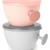 Skip Hop 2tlg. Set: Esslernschalen "easy Grab" In Grau/ Rosa - 2x 240ml -Babyprodukte skip hop 2tlg set esslernschalen easy grab in grau rosa 2x 240ml