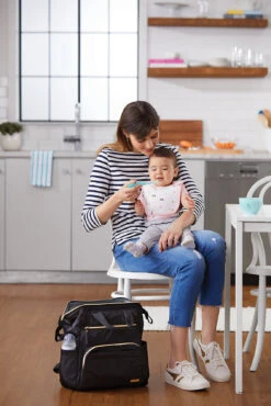 Skip Hop Easy Serve Reiselöffel, Grau/türkis -Babyprodukte skip hop easy serve reiseloffel grau turkis 1