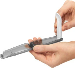 Skip Hop Easy Serve Reiselöffel, Grau/türkis -Babyprodukte skip hop easy serve reiseloffel grau turkis 2