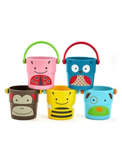 Skip Hop Stapel- & Badebecher "Zoo" - 5 Stück - Ab 9 Monaten