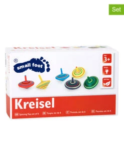 Small Foot 6er-Set: Kreisel - Ab 3 Jahren