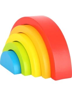 Small Foot Holzbausteine "Regenbogen" - Ab 12 Monaten