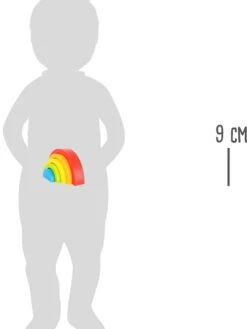 Small Foot Holzbausteine "Regenbogen" - Ab 12 Monaten -Babyprodukte small foot holzbausteine regenbogen ab 12 monaten 3