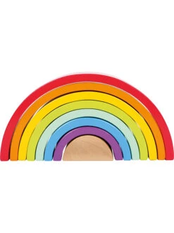 Small Foot Holzbausteine "Regenbogen" - Ab 12 Monaten