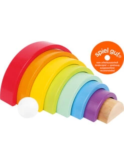 Small Foot Holzbausteine "Regenbogen" - Ab 12 Monaten -Babyprodukte small foot holzbausteine regenbogen ab 12 monaten 7