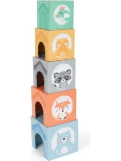 Small Foot Stapelwürfel "Pastell" - Ab 12 Monaten -Babyprodukte small foot stapelwurfel pastell ab 12 monaten 2