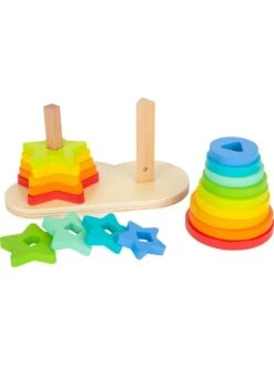 Small Foot Steckspiel "Regenbogen" - Ab 12 Monaten -Babyprodukte small foot steckspiel regenbogen ab 12 monaten 1