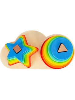 Small Foot Steckspiel "Regenbogen" - Ab 12 Monaten -Babyprodukte small foot steckspiel regenbogen ab 12 monaten 2