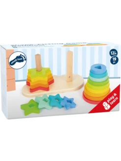 Small Foot Steckspiel "Regenbogen" - Ab 12 Monaten -Babyprodukte small foot steckspiel regenbogen ab 12 monaten 3