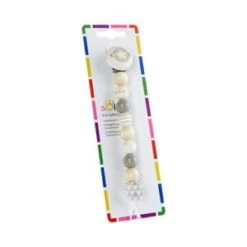 Schnullerkette Stern In Grau -Babyprodukte solini schnullerkette stern in grau 2