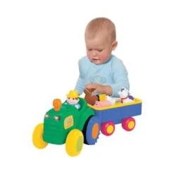 Traktor Mit Anhänger In Mehrfarbig -Babyprodukte solini traktor mit anhanger in mehrfarbig 2