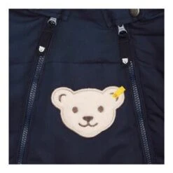 Steiff Steppoverall Mit Abnehmbarem Fuß Und Kapuze Bär In Blau -Babyprodukte steiff steppoverall mit abnehmbarem fuss und kapuze bar in blau 2