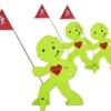 StreetBuddy Warnfigur Für Kindersicherheit In Grün, 3-er Pack -Babyprodukte streetbuddy streetbuddy warnfigur fur kindersicherheit in grun 3 er pack