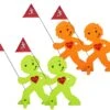 StreetBuddy Warnfigur Für Kindersicherheit In Grün Und Orange, 4-er Pack -Babyprodukte streetbuddy streetbuddy warnfigur fur kindersicherheit in grun und orange 4 er pack