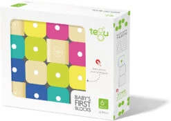Baby Magnet-Holz-Bauklötze, 15 Teile