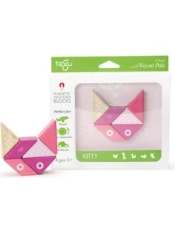 Magnetische Bausteine "Kitty" - Ab Geburt