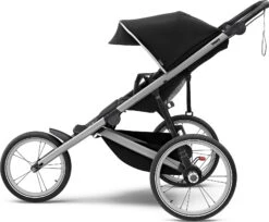 Thule Glide 2, Jogging-Buggy, Schwarz -Babyprodukte thule glide 2 jogging buggy schwarz 3