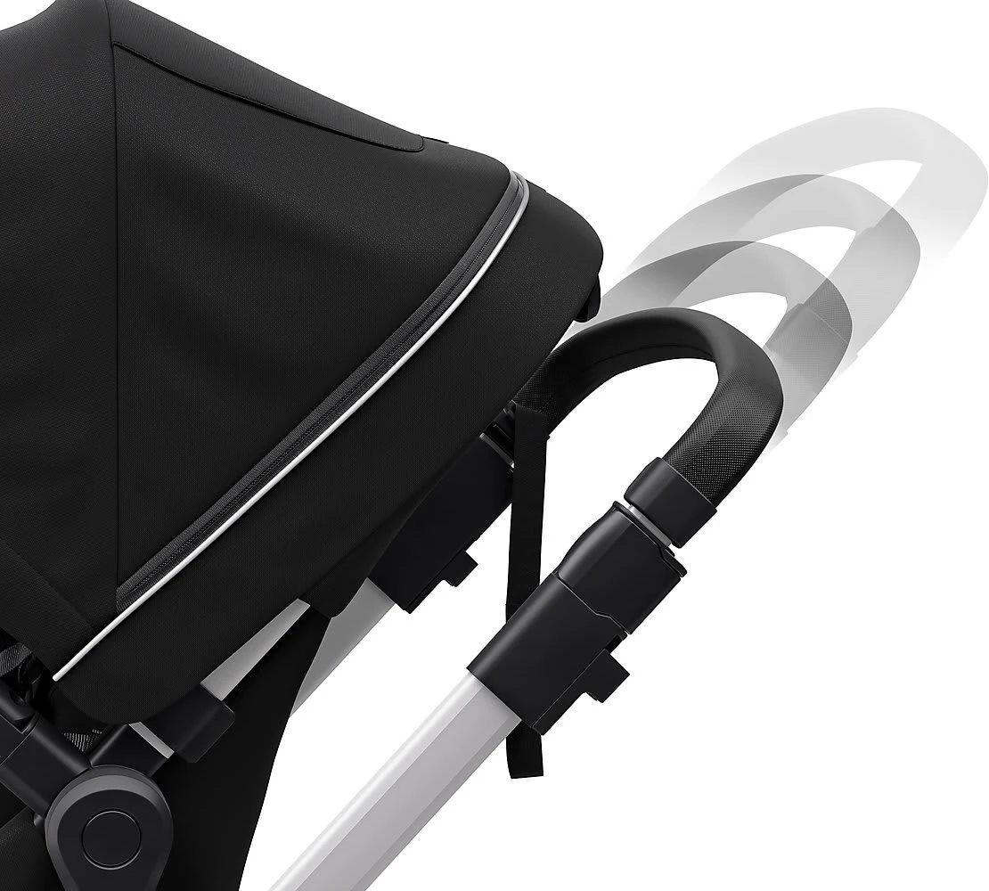 Thule Sleek, Stadtbuggy, Midnight Black 8 Thule Sleek, Stadtbuggy, Midnight Black – Bild 6