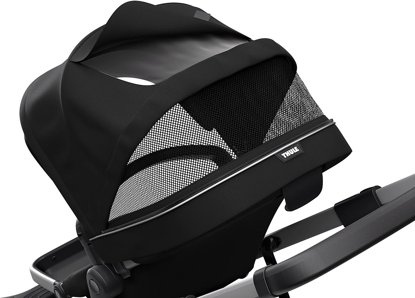 Thule Sleek, Stadtbuggy, Midnight Black 9 Thule Sleek, Stadtbuggy, Midnight Black – Bild 7