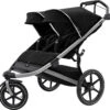 Thule Urban Glide 2, Geschwisterwagen Aluminium/Jet Schwarz 2 Thule Urban Glide 2, Geschwisterwagen Aluminium/Jet Schwarz -Babyprodukte thule urban glide 2 geschwisterwagen aluminium jet schwarz