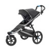 Thule " Urban Glide 2, Jogging-Buggy Mit Kinderkörbchen, Dark Shadow -Babyprodukte thule urban glide 2 jogging buggy mit kinderkorbchen dark shadow