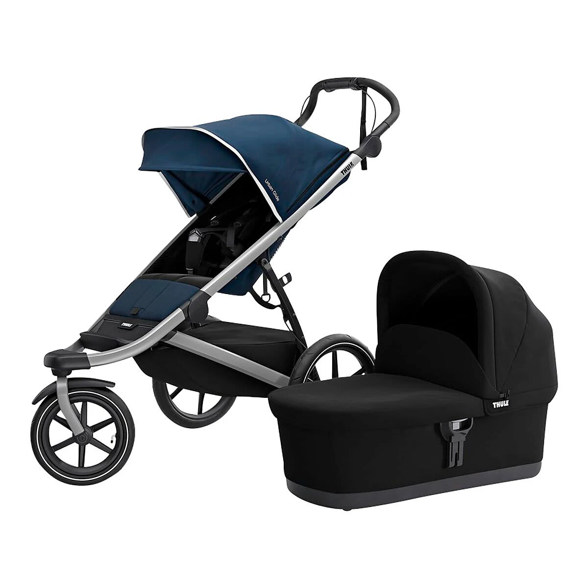 Thule " Urban Glide 2, Jogging-Buggy Mit Kinderkörbchen, Majolica Blue' 3 Thule " Urban Glide 2, Jogging-Buggy Mit Kinderkörbchen, Majolica Blue'
