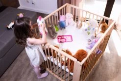 TiSsi 4- Eck Laufgitter "Moritz" In Natur - Ca. 90 X 86cm -Babyprodukte tissi 4 eck laufgitter moritz in natur ca 90 x 86cm 3