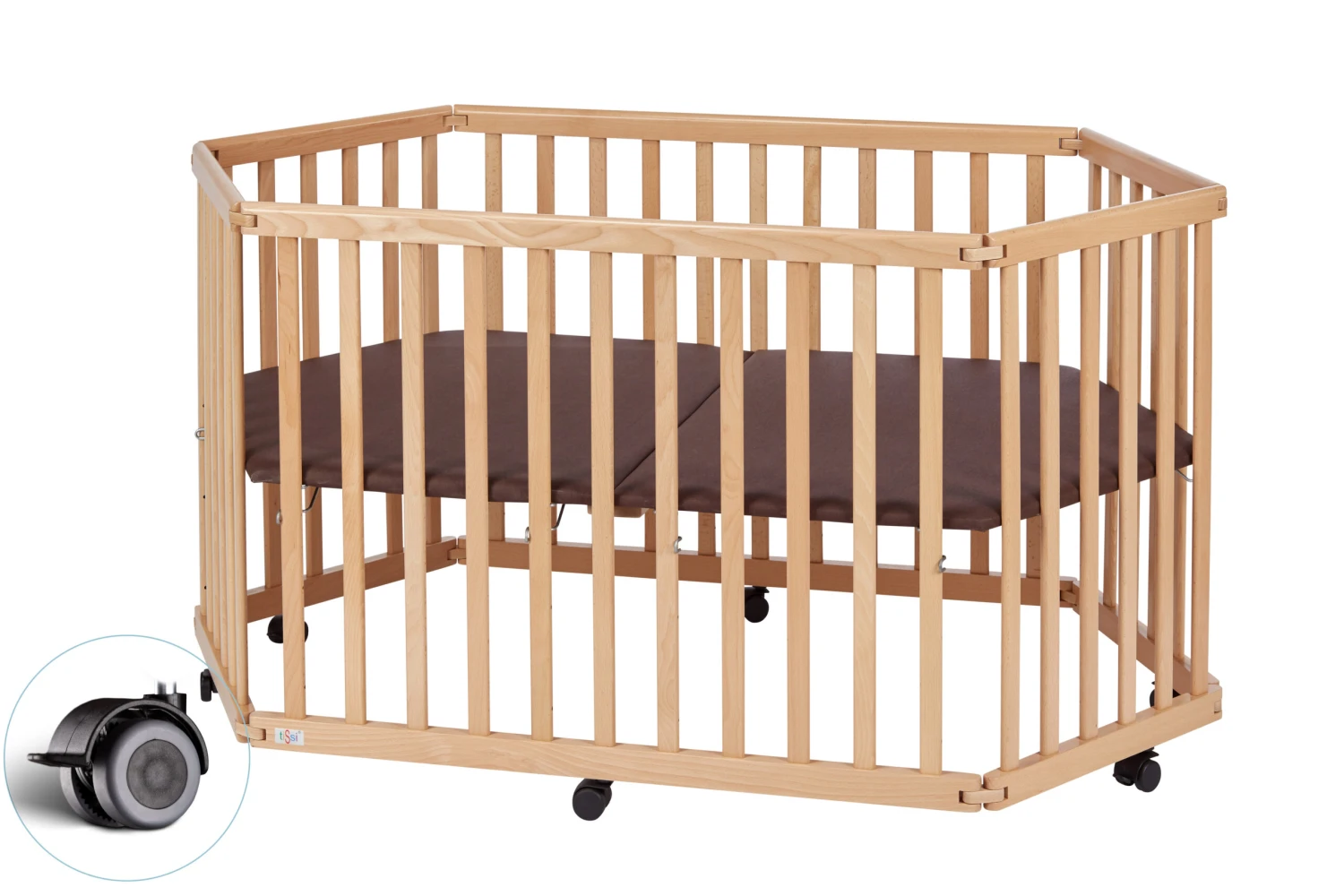 6-ECK Laufgitter "tiSsi" In Natur - Ca. 93 X 133cm 3 6-ECK Laufgitter "tiSsi" In Natur - Ca. 93 X 133cm