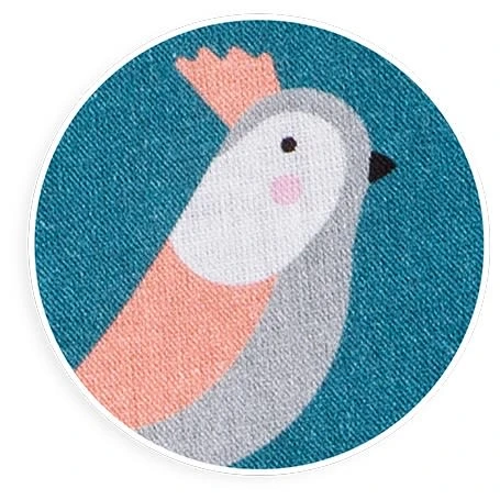 TiSsi Nestchen JUNGLE In Petrol - 50 X 90cm 4 TiSsi Nestchen JUNGLE In Petrol - 50 X 90cm – Bild 2