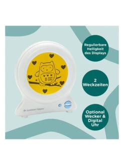 Schlaftrainer "GroClock" In Weiß -Babyprodukte tomme tippee schlaftrainer groclock in weiss 4