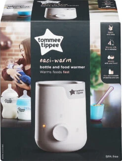 Tommee Tippee Easi-warm Fläschchen Und Erwärmer Für Babynahrung, Weiß -Babyprodukte tommee tippee easi warm flaschchen und erwarmer fur babynahrung weiss 3