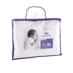 Daunen-Steppbettdecke Daunentraum 100x135 Cm 7.0 TOG In Weiß -Babyprodukte traumeland daunen steppbettdecke daunentraum 100x135 cm 7 0 tog in weiss 1