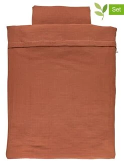 Trixie Bettwäsche-Set "Bliss Rust" In Rostrot - (L)80 X (B)80 Cm