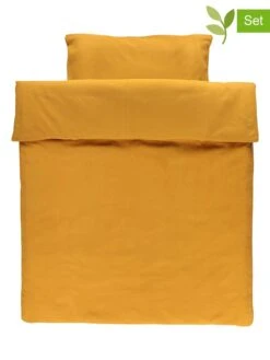 Trixie Bettwäsche-Set In Senf - (L)135 X (B)100 Cm