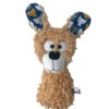 Rassel "Hase Rudolf Rumba" In Beige/Blau -Babyprodukte trudchens welt rassel hase rudolf rumba in beige blau