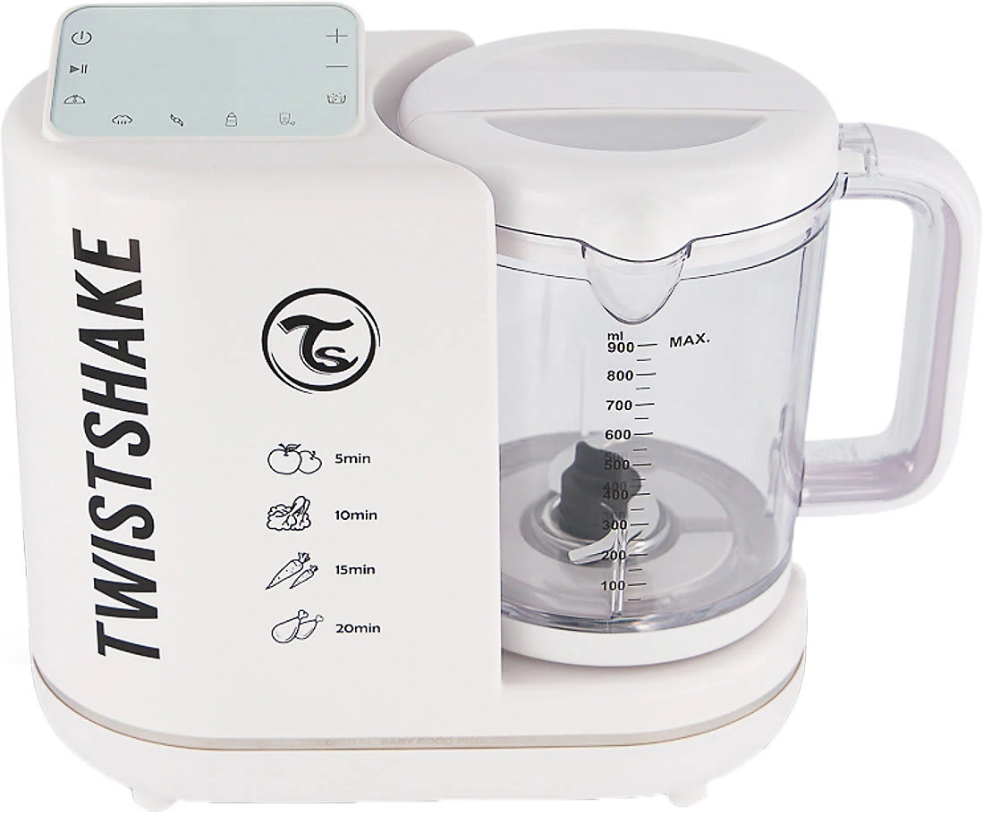 Twistshake 6in1 Babynahrungszubereiter, White 3 Twistshake 6in1 Babynahrungszubereiter, White