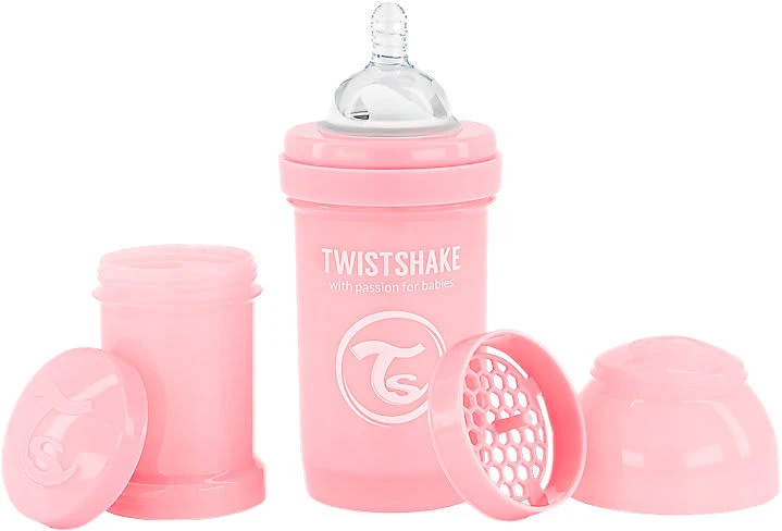 Twistshake Anti-Kolik Babyflasche 180ml, Pink 3 Twistshake Anti-Kolik Babyflasche 180ml, Pink